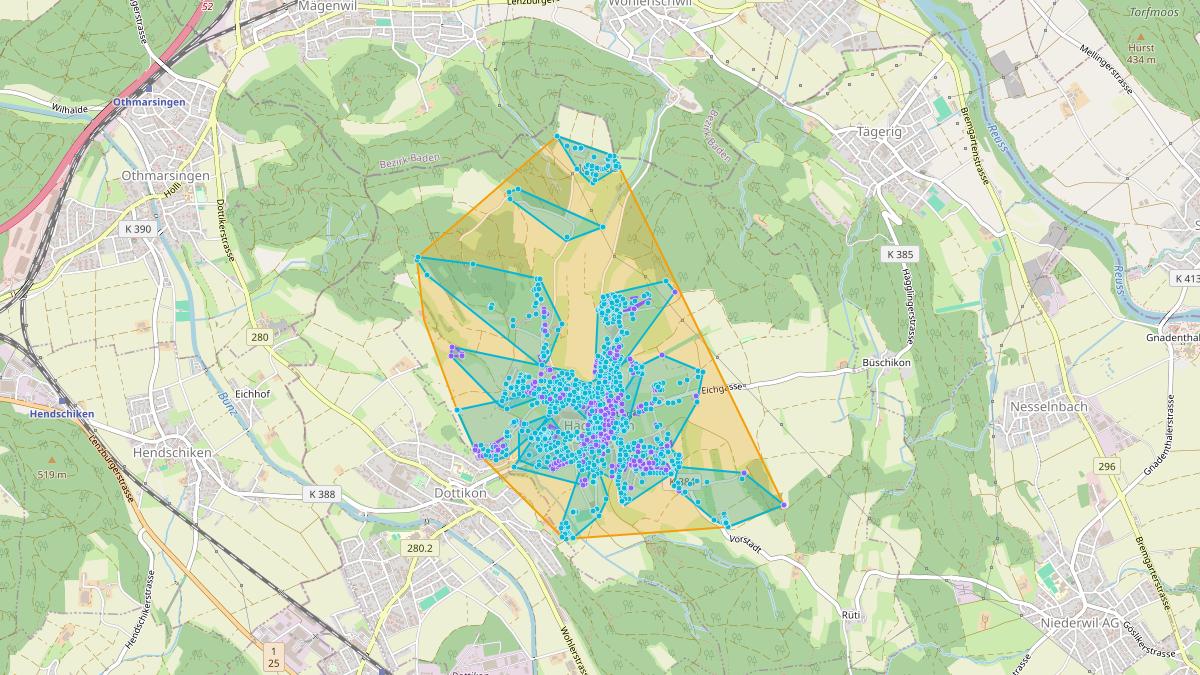 LEG Hägglingen (AG) – Netzgebiet 1