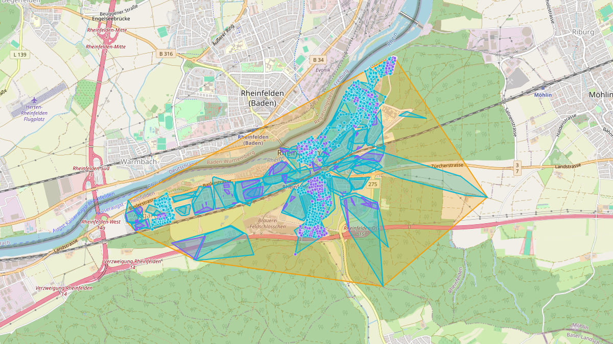 LEG Rheinfelden (AG) – Netzgebiet 1