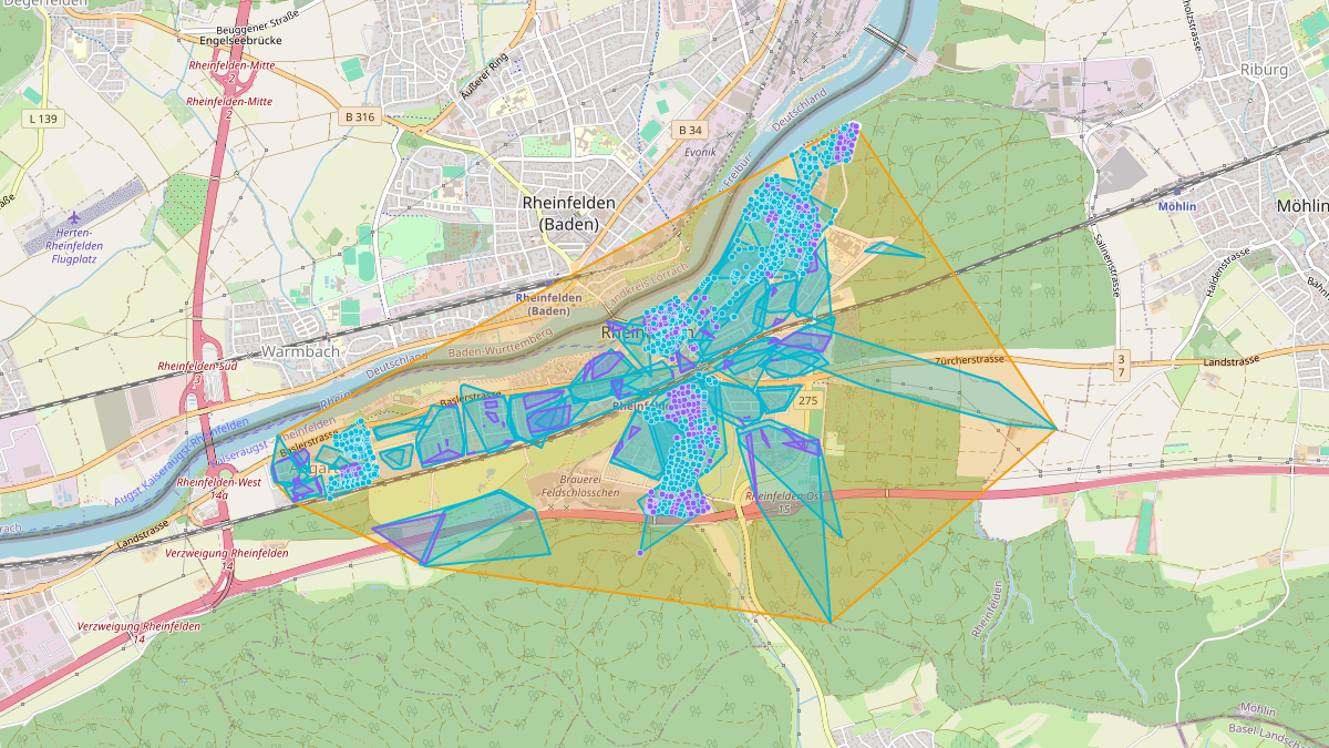 LEG Rheinfelden (AG) – Netzgebiet 1