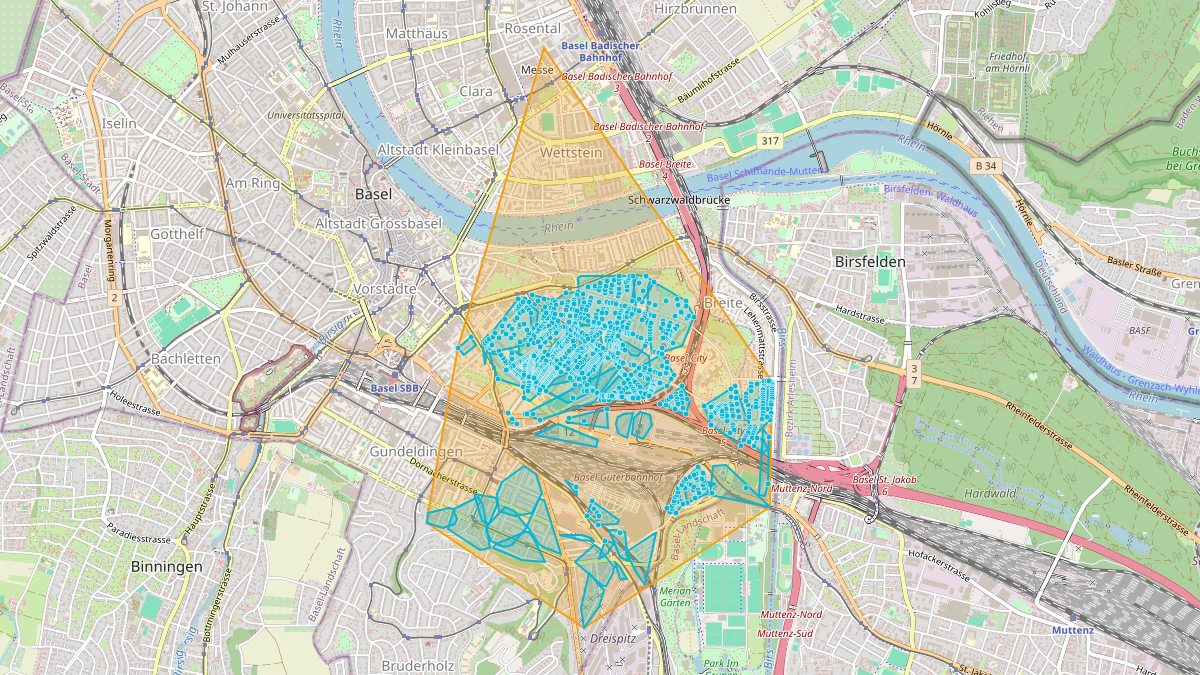 LEG Basel (BS) – Netzgebiet 6
