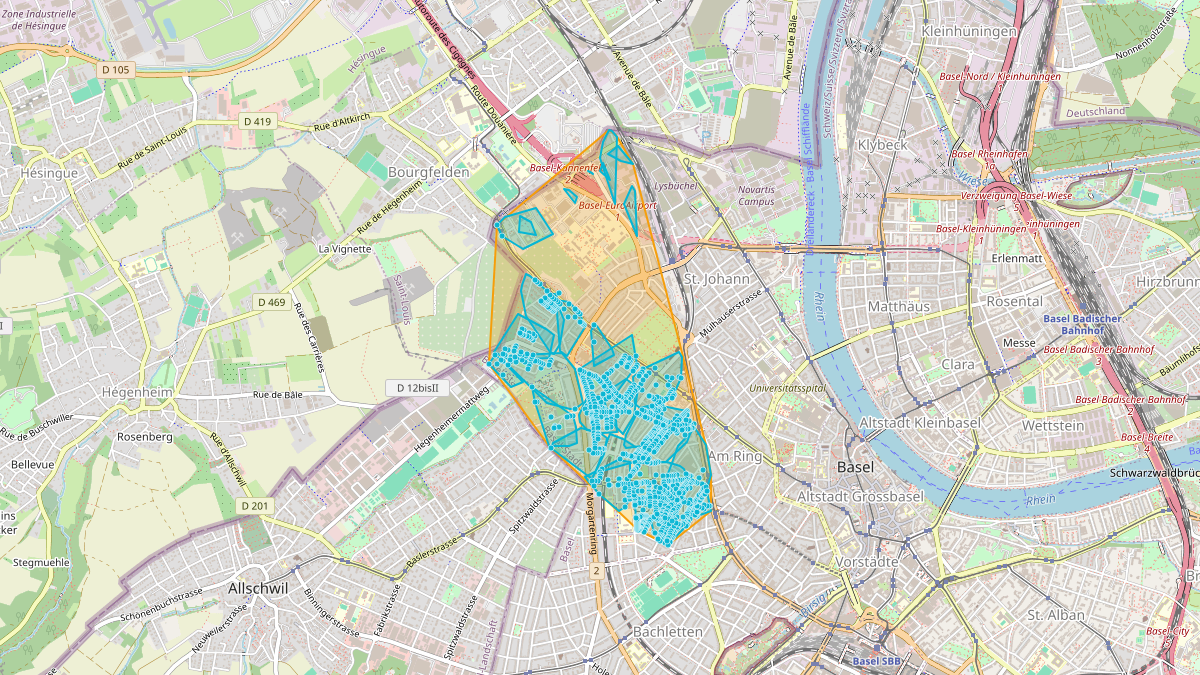 LEG Basel (BS) – Netzgebiet 4