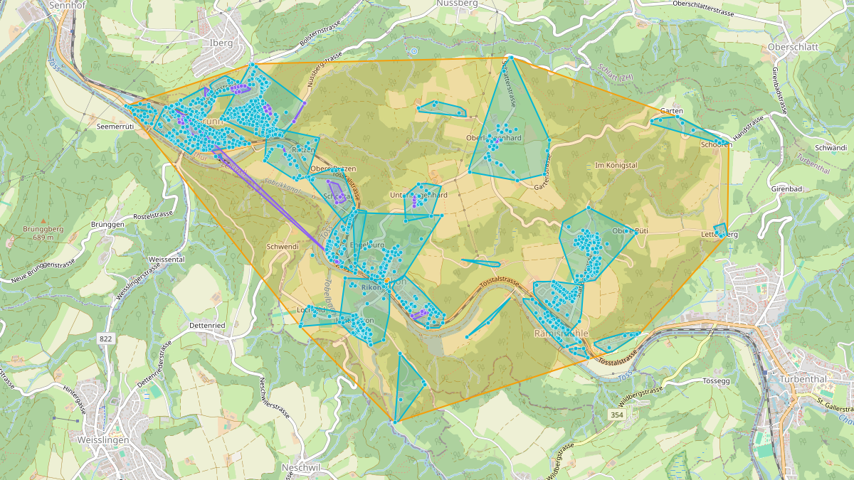 LEG Zell (ZH) – Netzgebiet 1