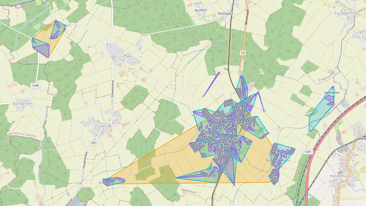 Mappa del potenziale CLE di LEG Jegenstorf