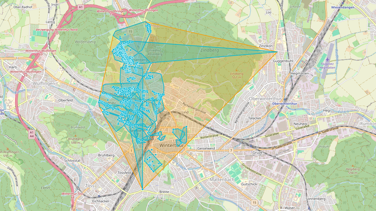 LEG Winterthur (ZH) – Netzgebiet 3