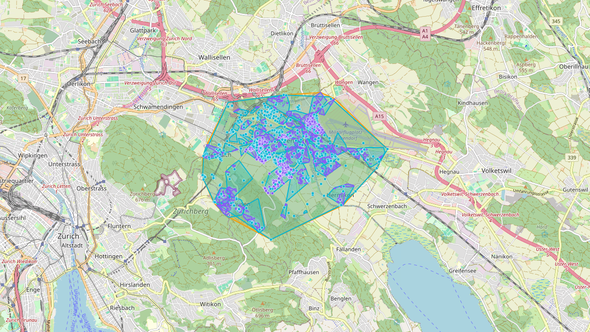 LEG Dübendorf (ZH) – Netzgebiet 1