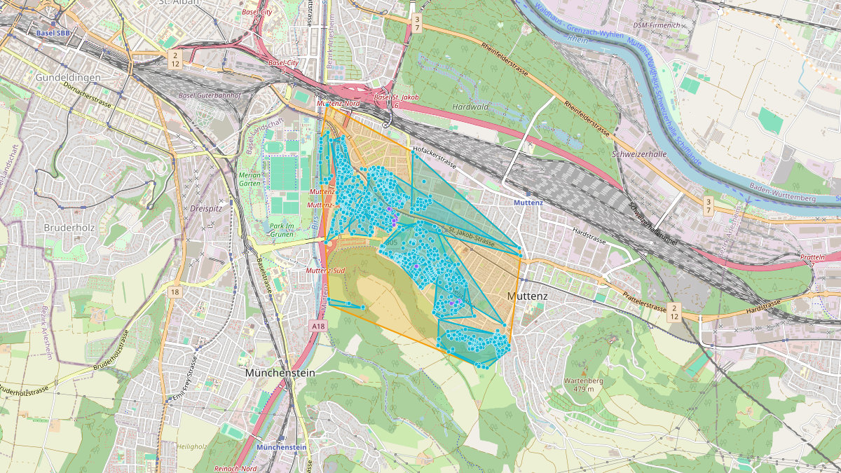 LEG Muttenz (BL) – Netzgebiet 2