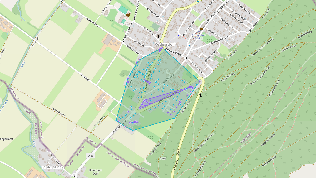 LEG-Potenzial-Karte von Quartier-LEG Hinterdorf
