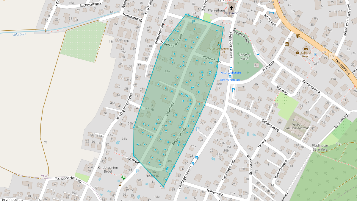 Carte du potentiel CEL de Quartier-LEG Brüel