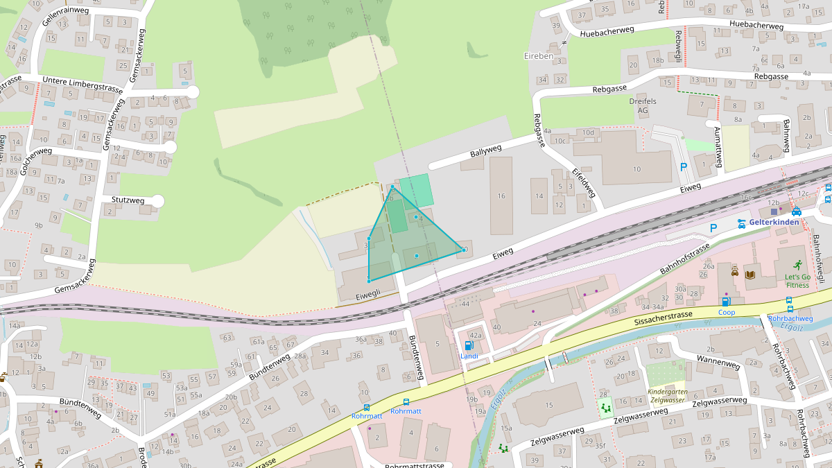 Carte du potentiel CEL de Quartier-LEG Eiweg 