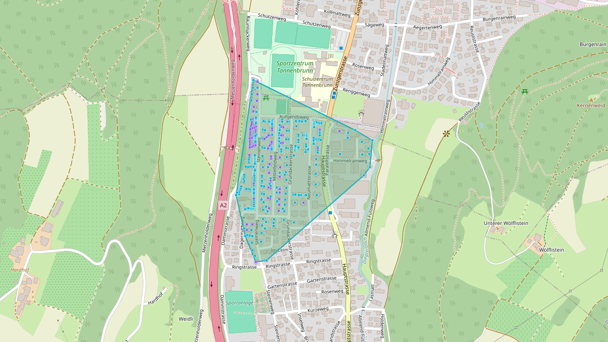 LEG Zunzgen (BL) – Quartier Grundackerstrasse 42, Zunzgen