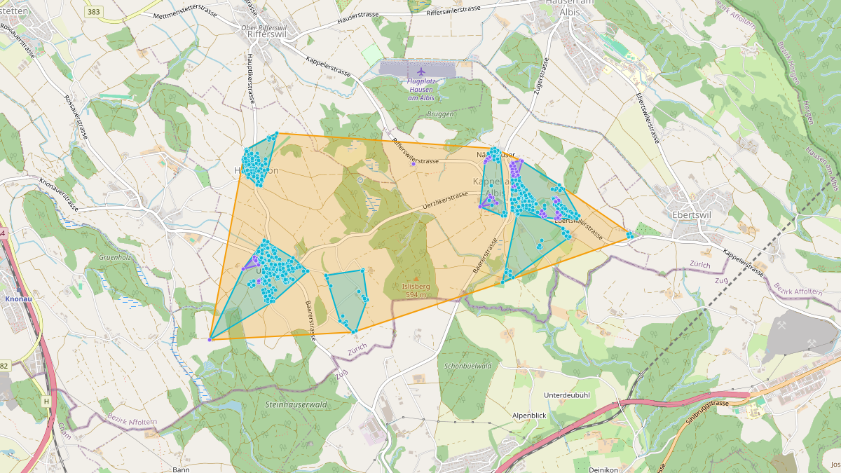 LEG Kappel am Albis (ZH) – Netzgebiet 1