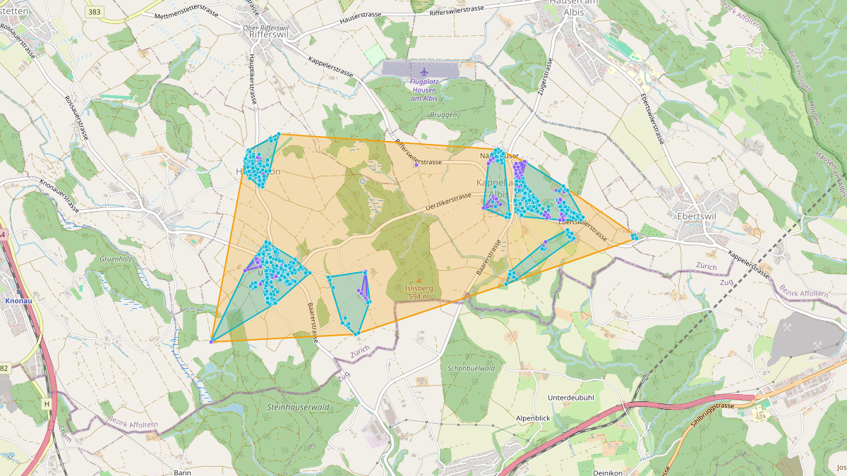 LEG Kappel am Albis (ZH) – Netzgebiet 1