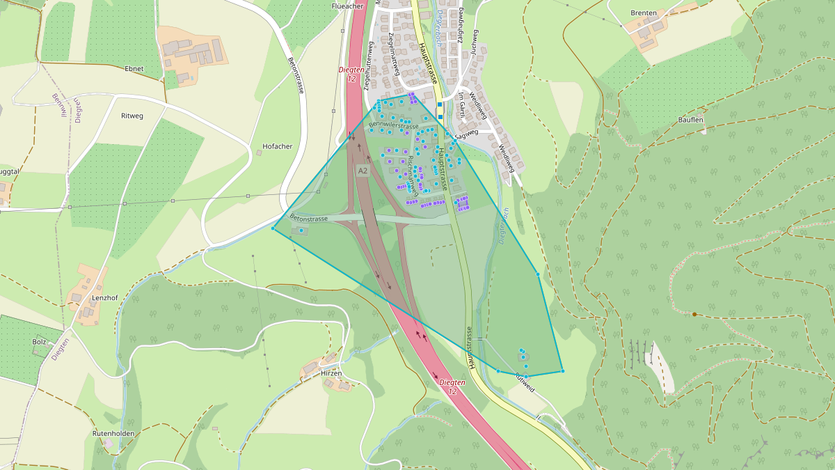 LEG Diegten (BL) – Quartier Bennwilerstrasse