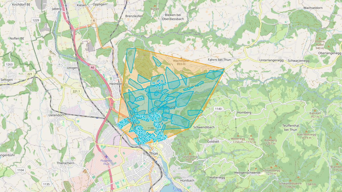 LEG Steffisburg (BE) – Netzgebiet 1