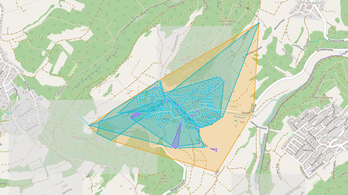 Mappa del potenziale CLE di LEG Büren (SO)