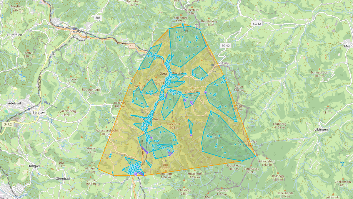 LEG Fischenthal (ZH) – Netzgebiet 1