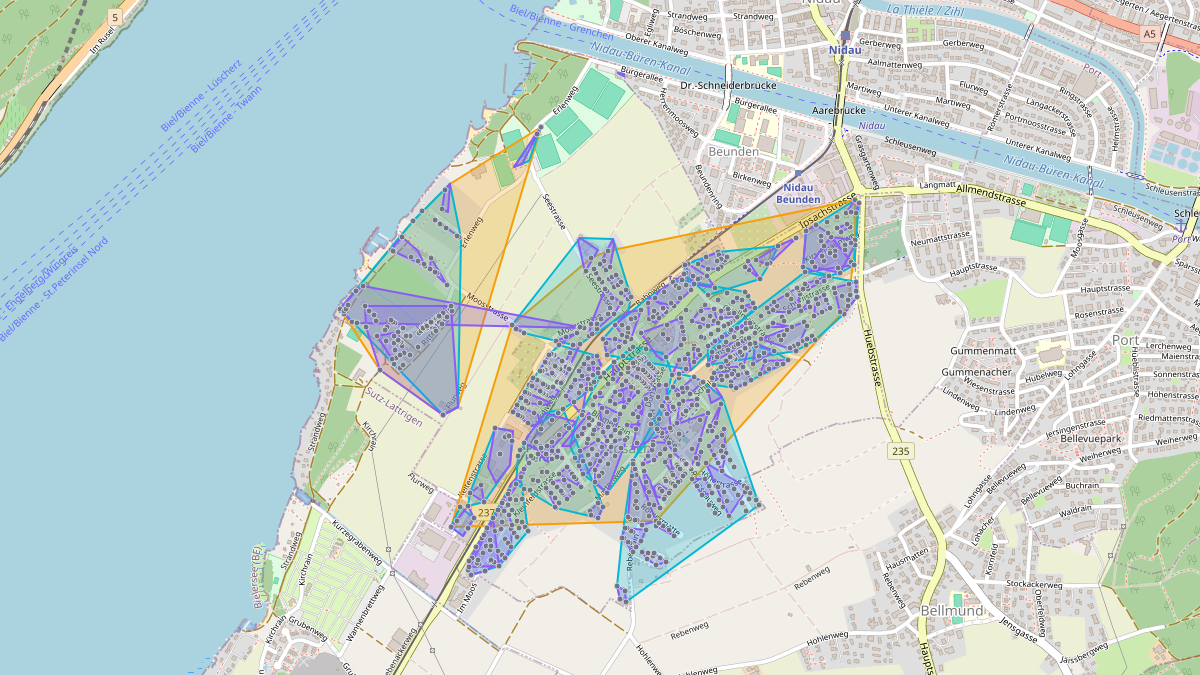 Mappa del potenziale CLE di LEG Ipsach