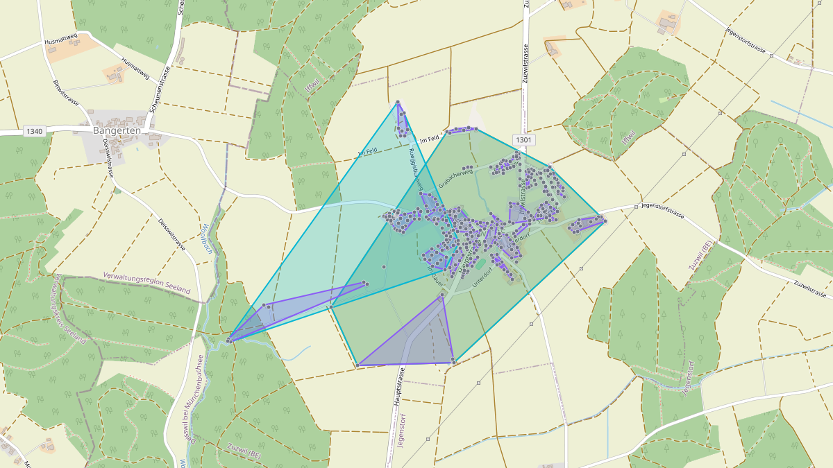 Mappa del potenziale CLE di LEG Zuzwil (BE)