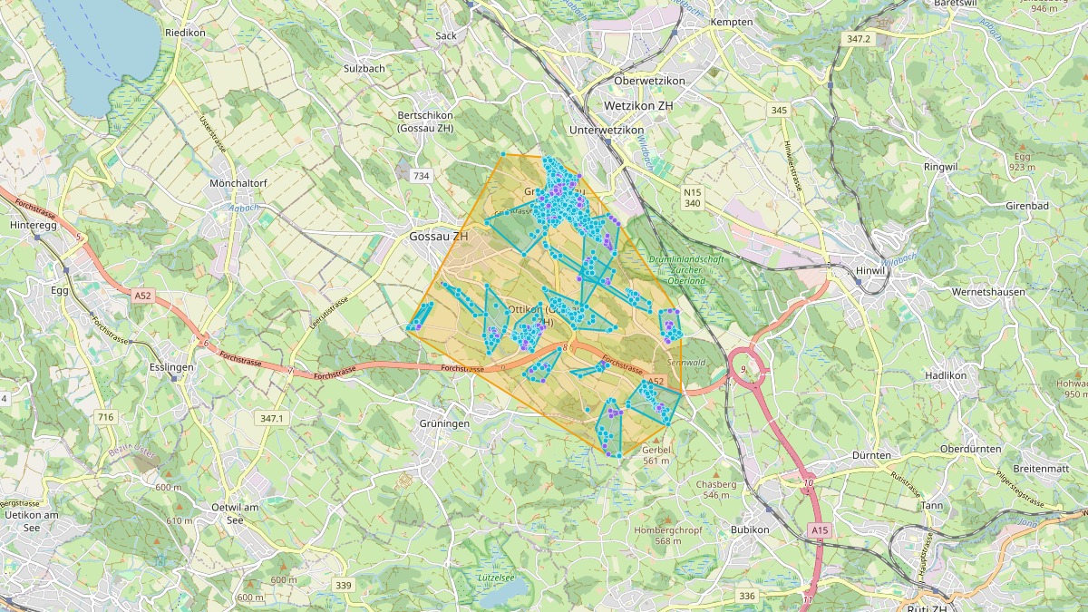 LEG Gossau (ZH) – Netzgebiet 1