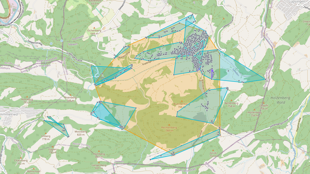 Mappa del potenziale CLE di LEG Seewen (SO)