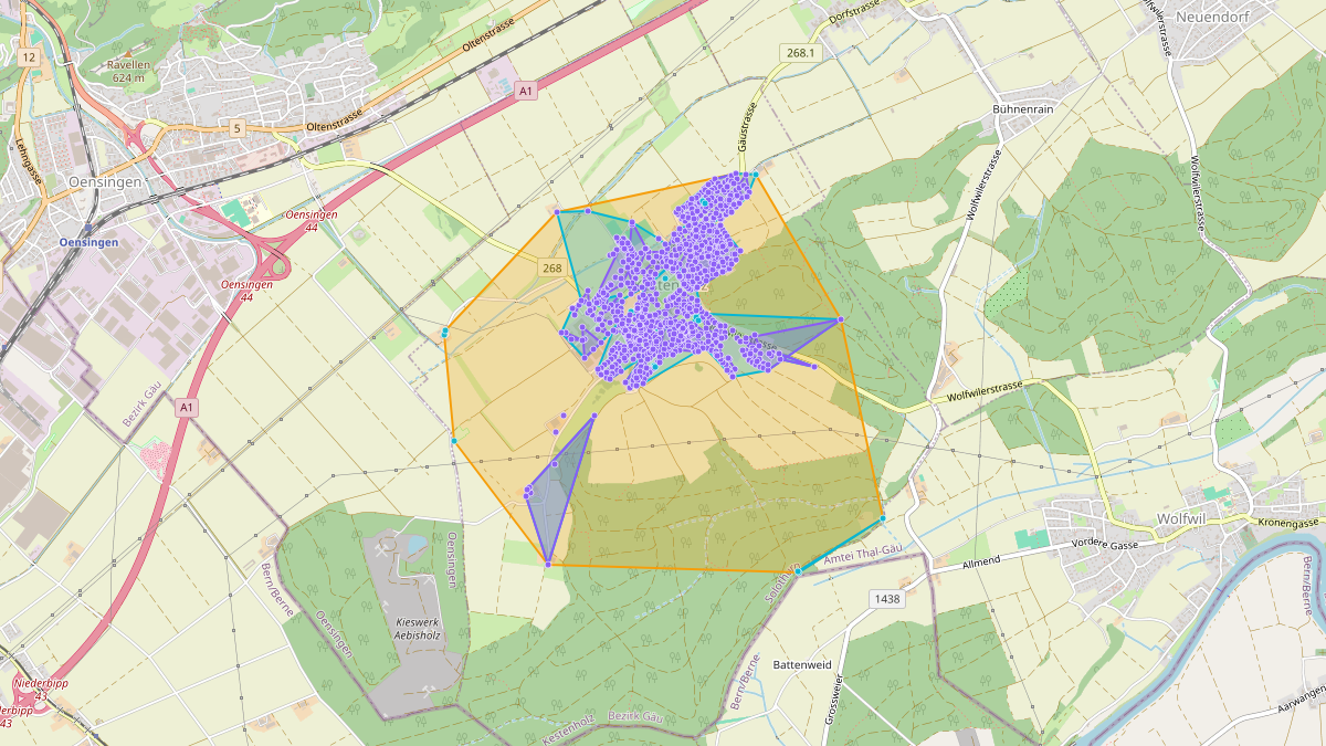 Mappa del potenziale CLE di LEG Kestenholz (SO)