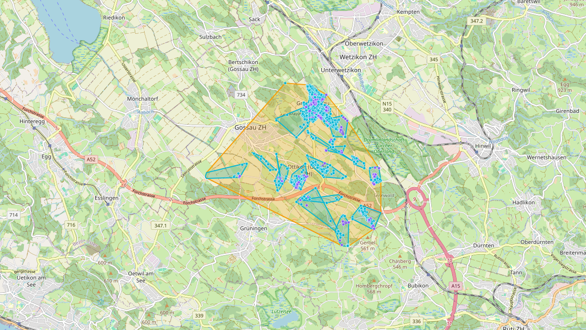 LEG Gossau (ZH) – Netzgebiet 1