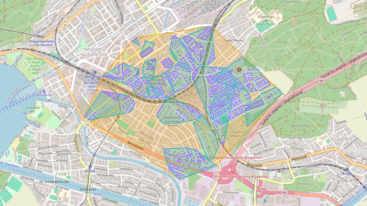 LEG Biel/Bienne (BE) – Netzgebiet 3