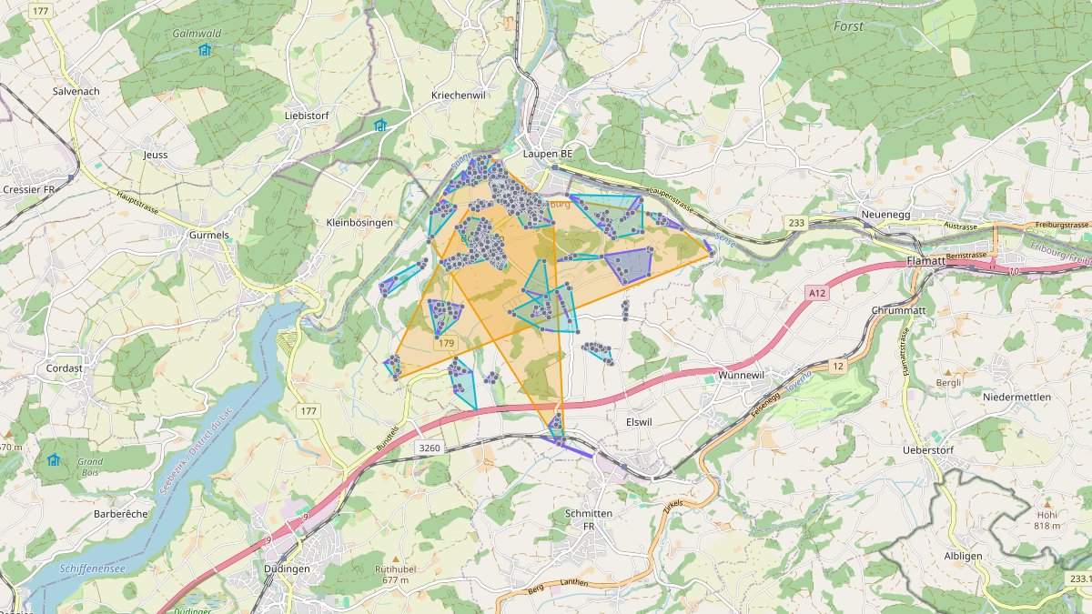 LEG-Potenzial-Karte von LEG Bösingen