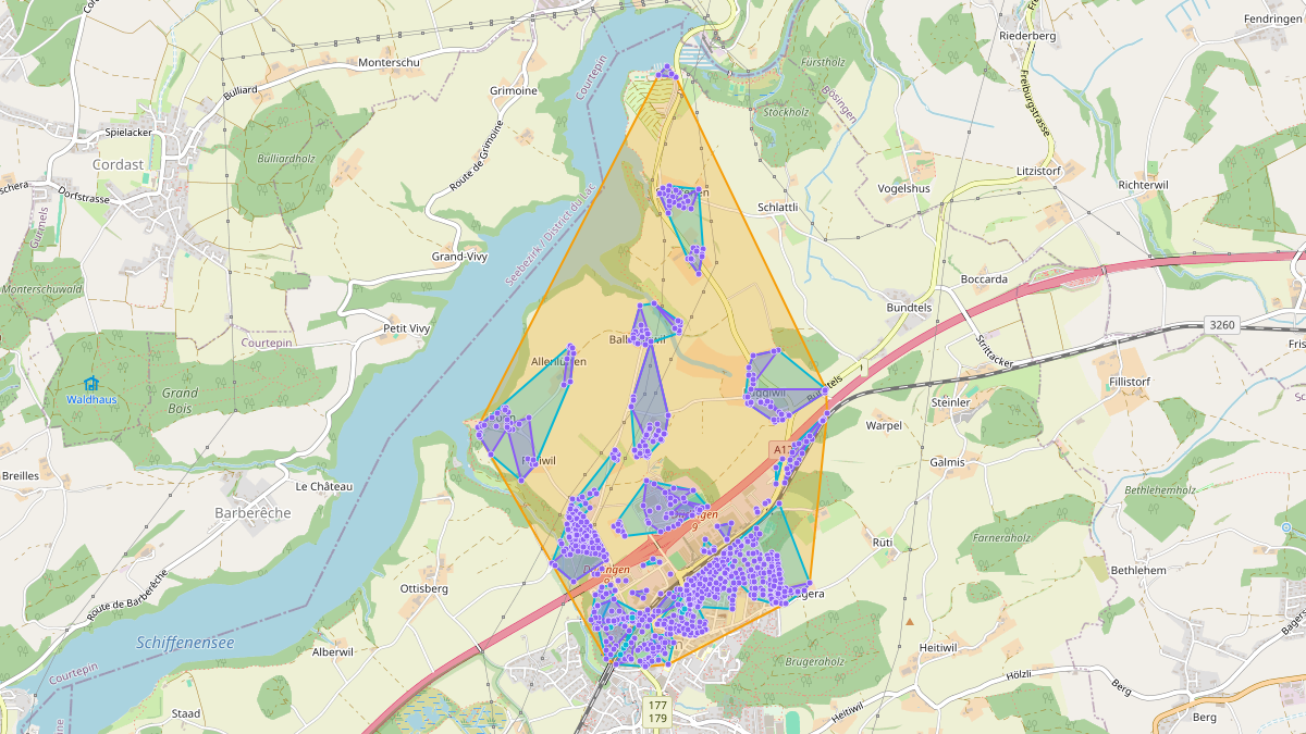 LEG-Potenzial-Karte von LEG Düdingen (FR) – Unterwerk-775135572