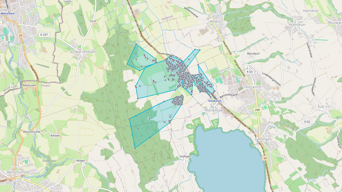 LEG-Potenzial-Karte von LEG Ermensee