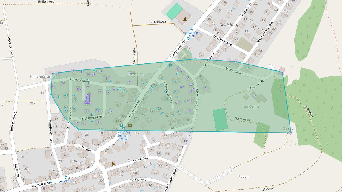 LEG-Potenzial-Karte von Quartier-LEG Doktorgarten