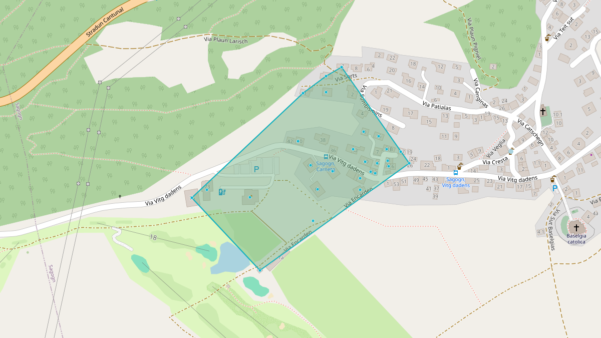 Carte du potentiel CEL de Quartier LEG Sagogn Carnetg