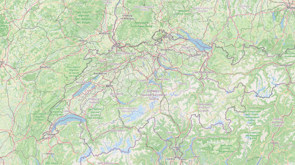 LEG-Potenzial-Karte von LEG Menzingen (ZG) – Netzgebiet 6