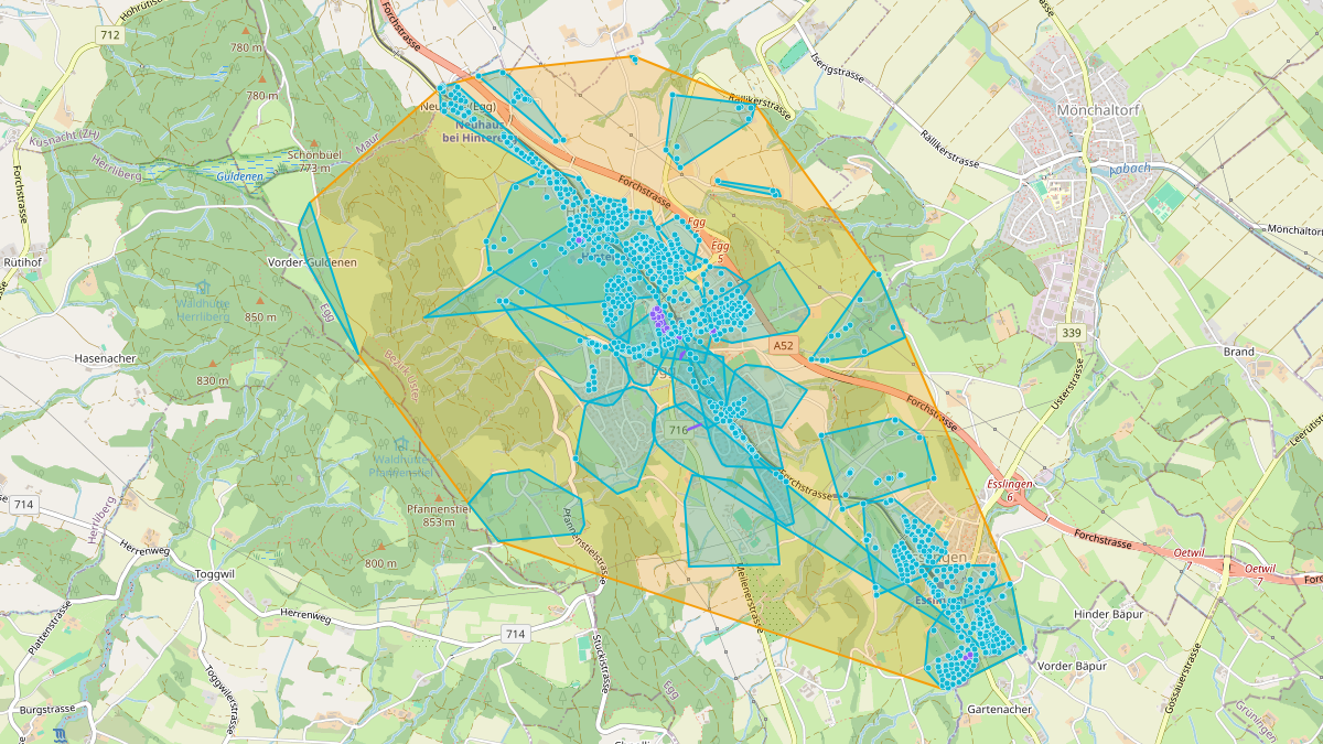 LEG Egg (ZH) – Netzgebiet 1