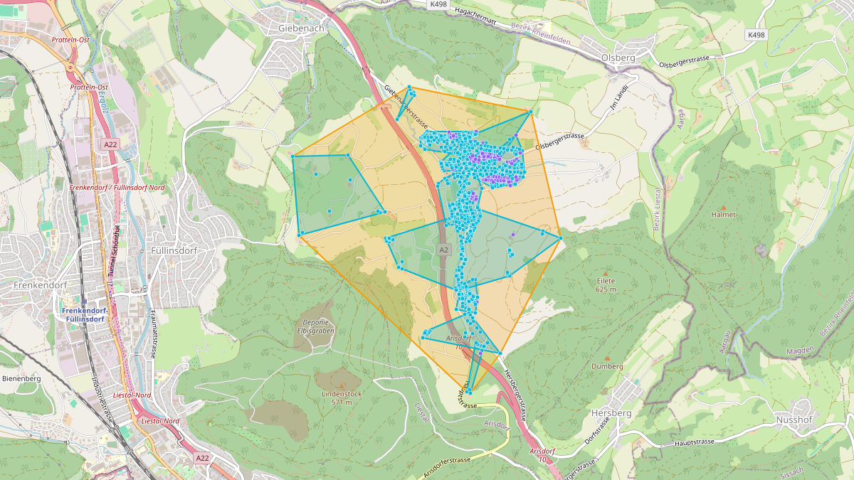 LEG Arisdorf (BL) – Netzgebiet 1