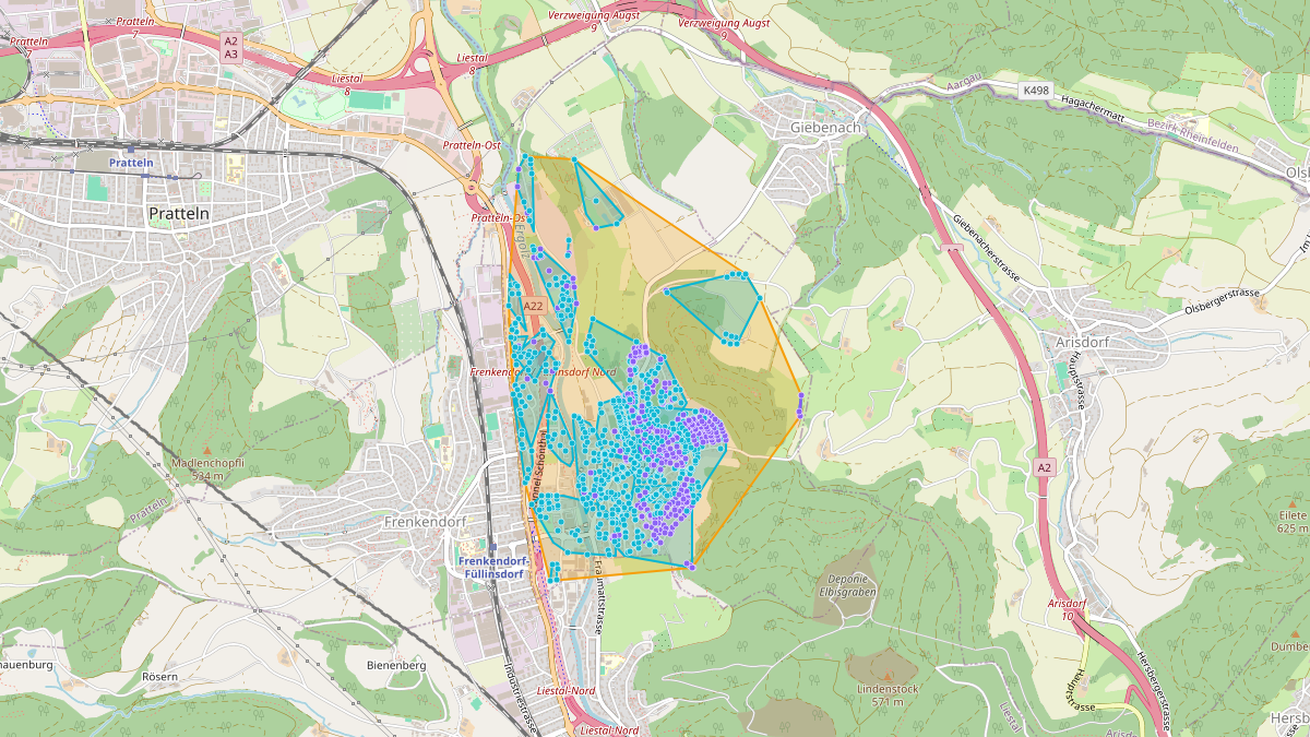 LEG Füllinsdorf (BL) – Netzgebiet 1