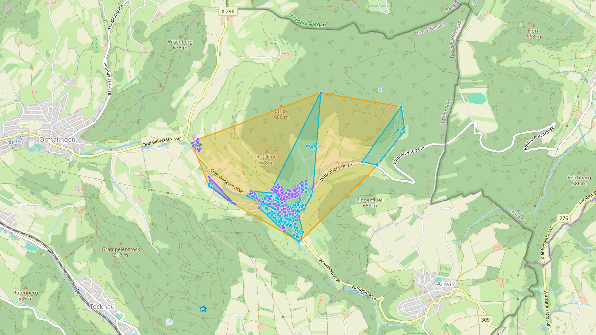 LEG Rothenfluh (BL) – Netzgebiet 1