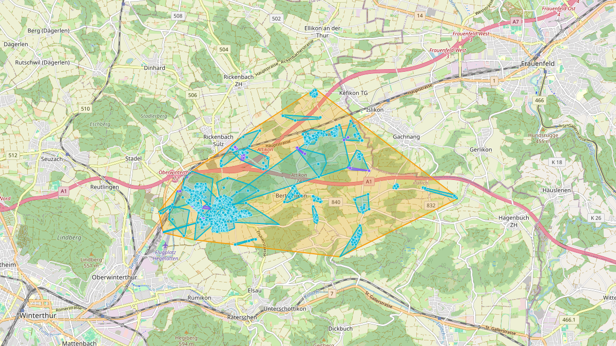 LEG Wiesendangen (ZH) – Netzgebiet 1