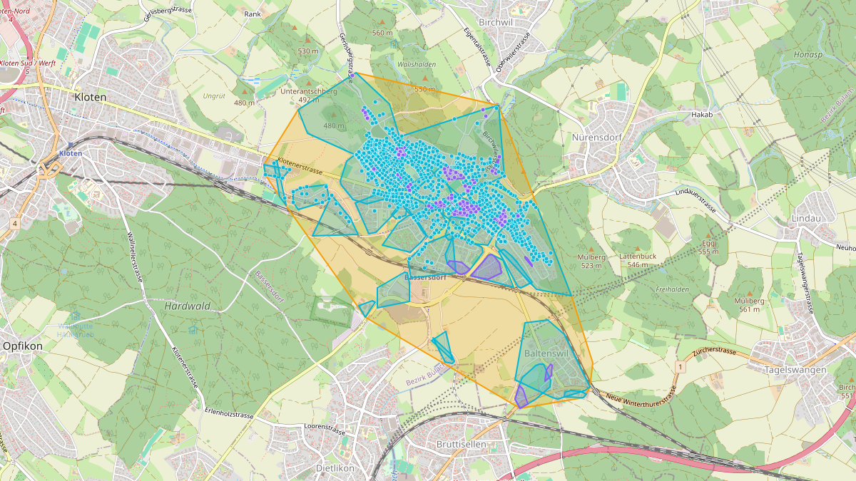 LEG Bassersdorf (ZH) – Netzgebiet 1