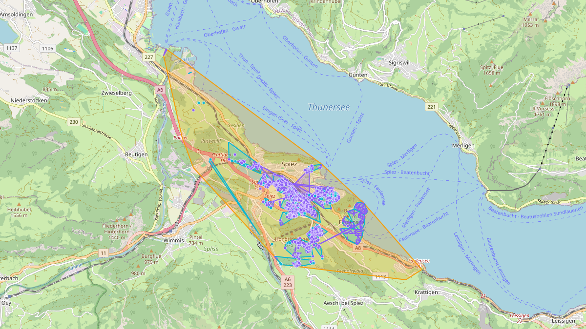 LEG Spiez (BE) – Netzgebiet 1