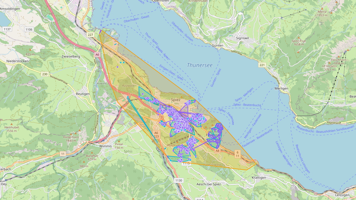 LEG Spiez (BE) – Netzgebiet 1