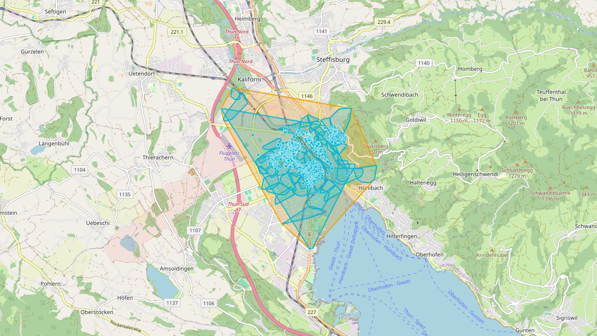 LEG Thun (BE) – Netzgebiet 1