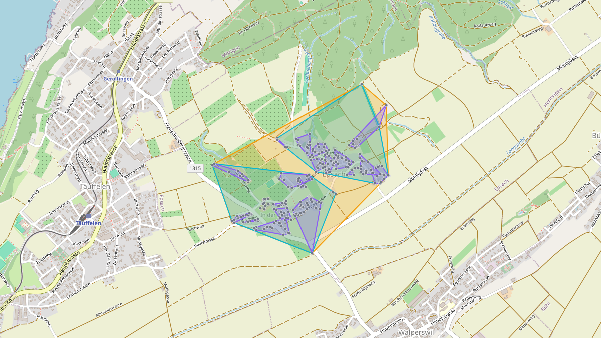LEG-Potenzial-Karte von LEG Epsach (BE)