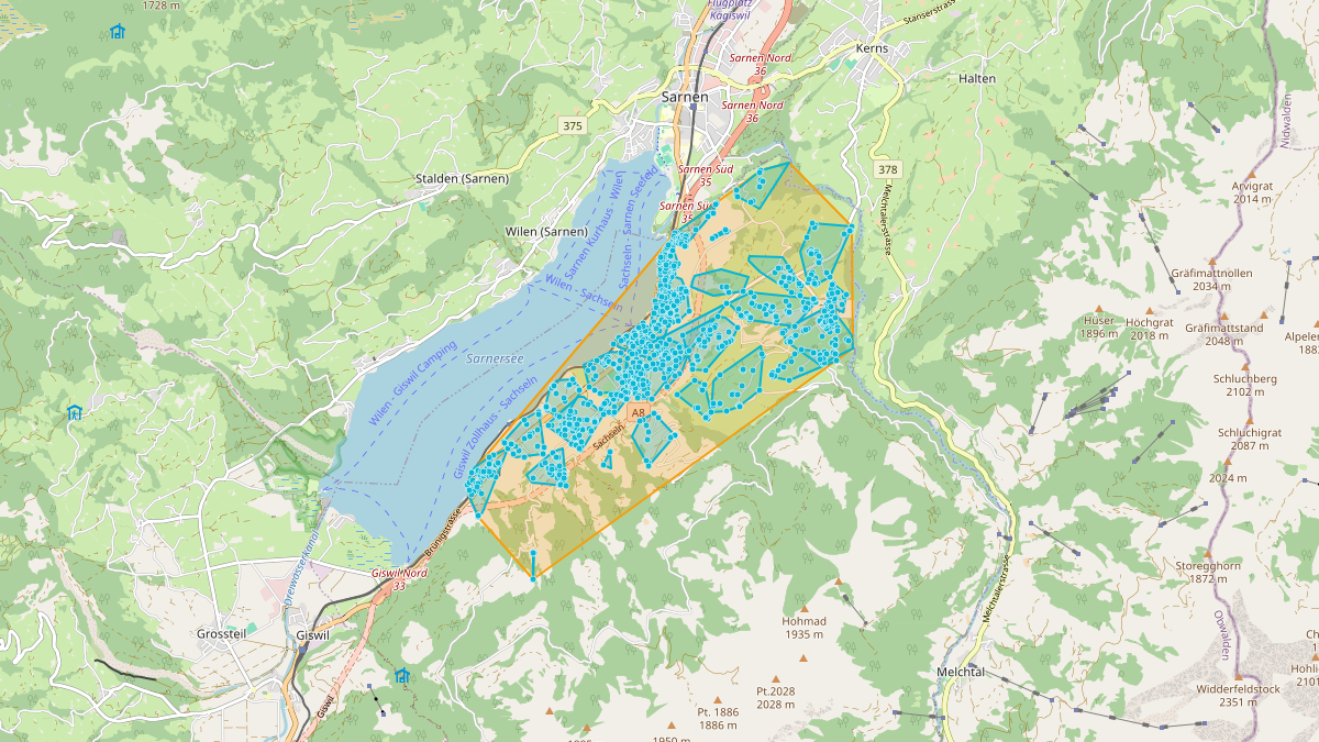 LEG Sachseln (OW) – Netzgebiet 1
