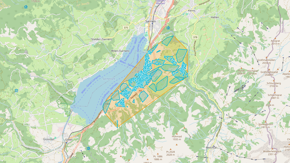 LEG Sachseln (OW) – Netzgebiet 1