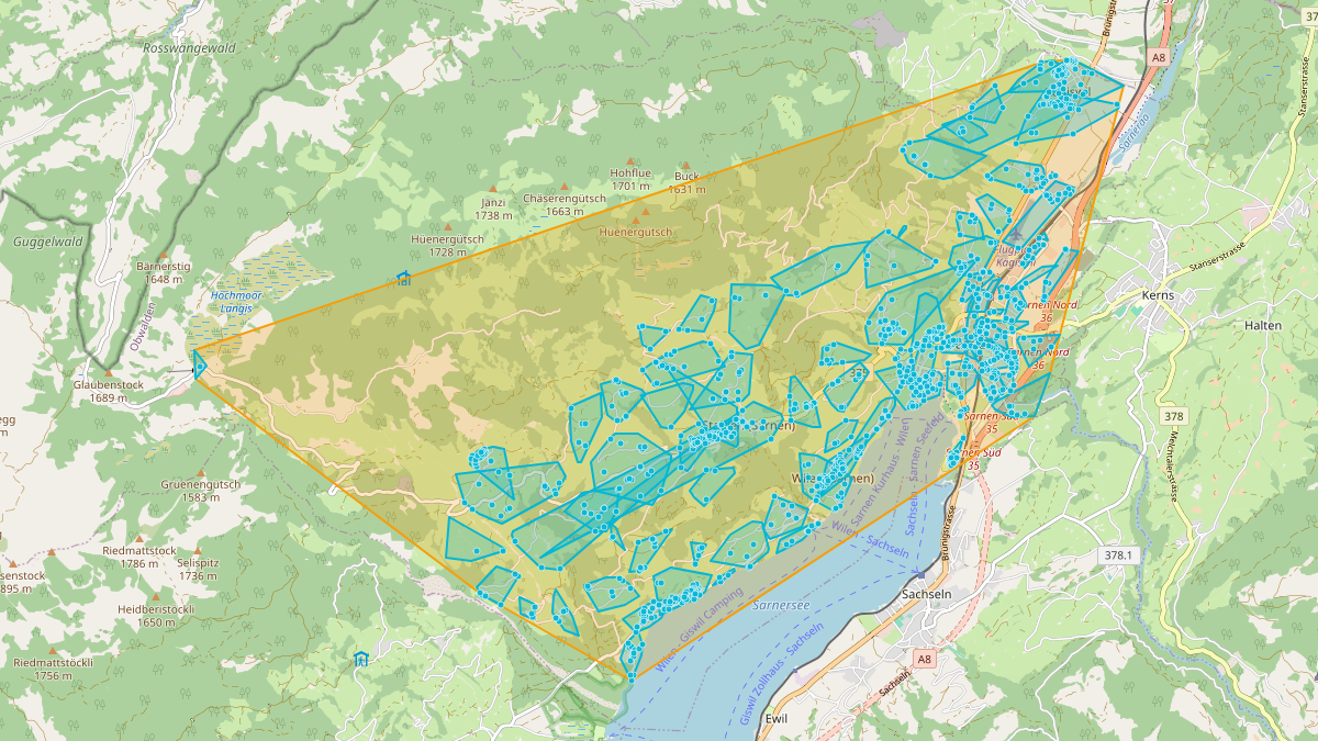 LEG Sarnen (OW) – Netzgebiet 1