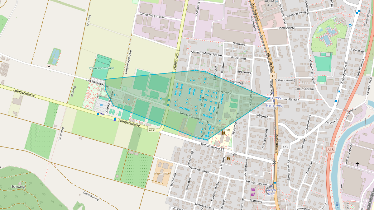 LEG-Potenzial-Karte von Quartier-LEG Herrenfeld